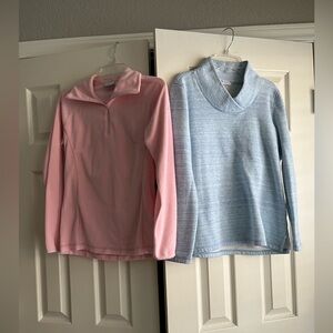 2 Women’s Shirts (Columbia & Talbots)-Small
